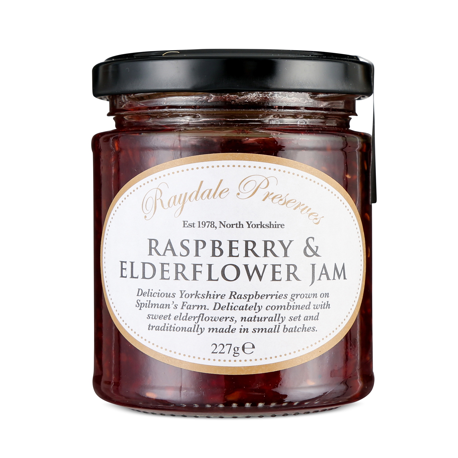 Raspberry & Elderflower Jam | Raydale Preserves