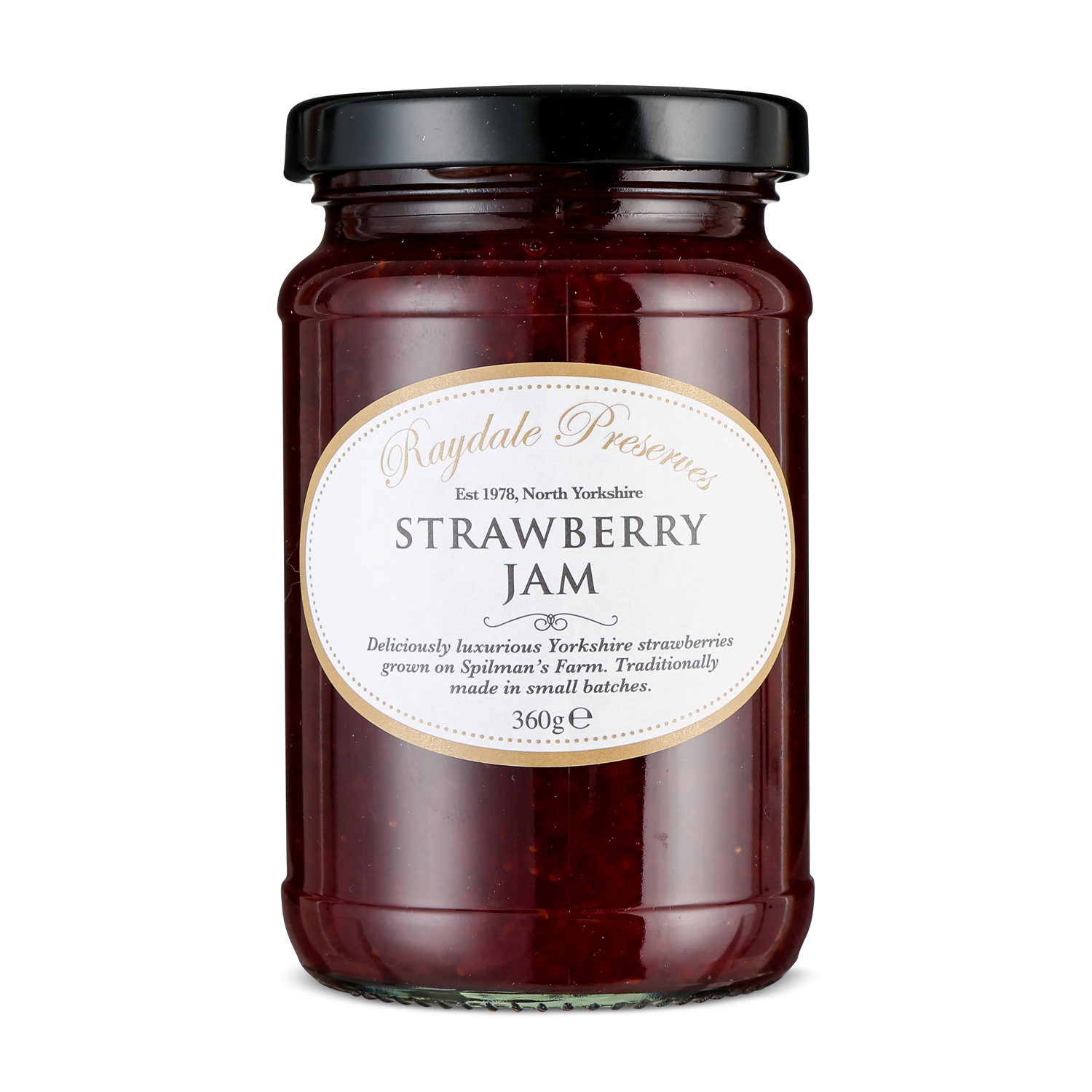 Strawberry Jam 360g | Raydale Preserves