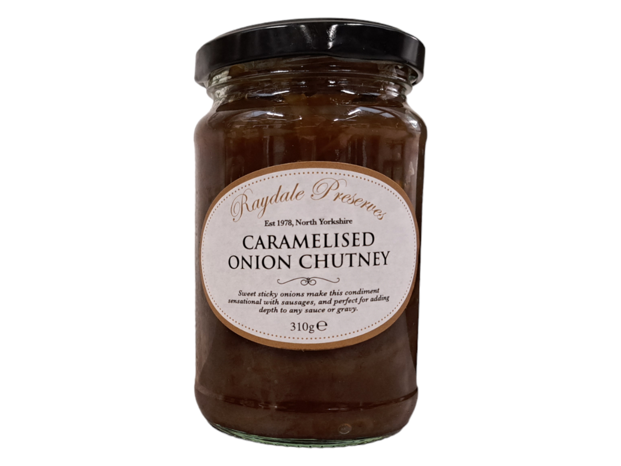 Caramelised Onion chutney 310g | Raydale Preserves